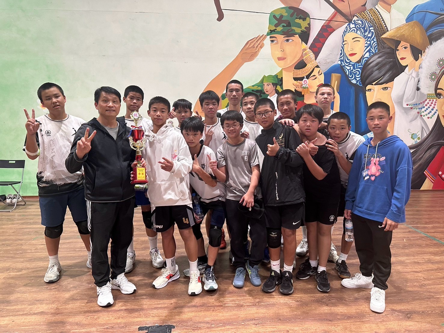 本校巧固球代表隊參加114年桃園市市長盃巧固球賽榮獲季軍